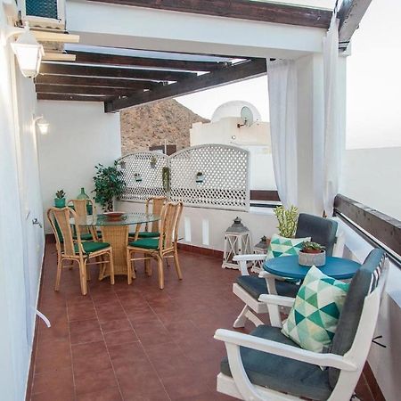 Coqueto Apartamento Con Vistas Al Mar Y Piscina カルボネラス エクステリア 写真