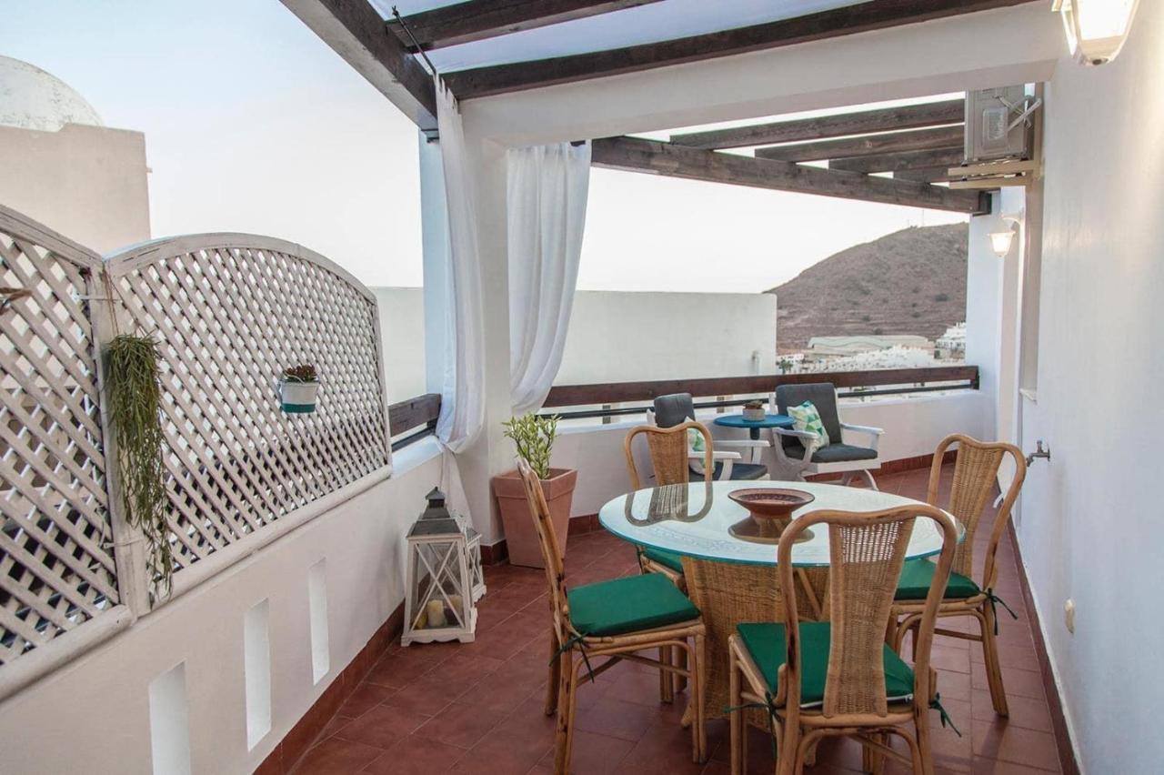 Coqueto Apartamento Con Vistas Al Mar Y Piscina カルボネラス エクステリア 写真