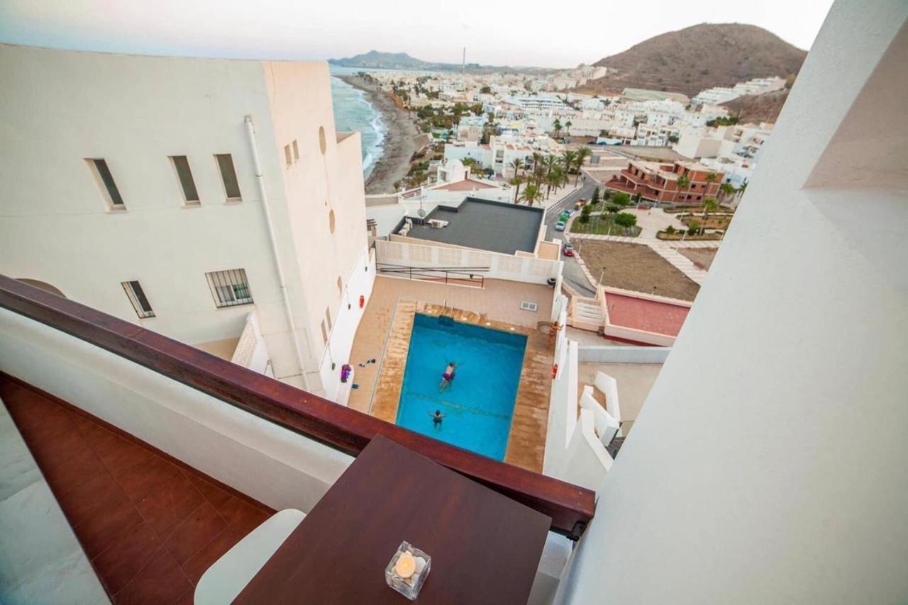 Coqueto Apartamento Con Vistas Al Mar Y Piscina カルボネラス エクステリア 写真